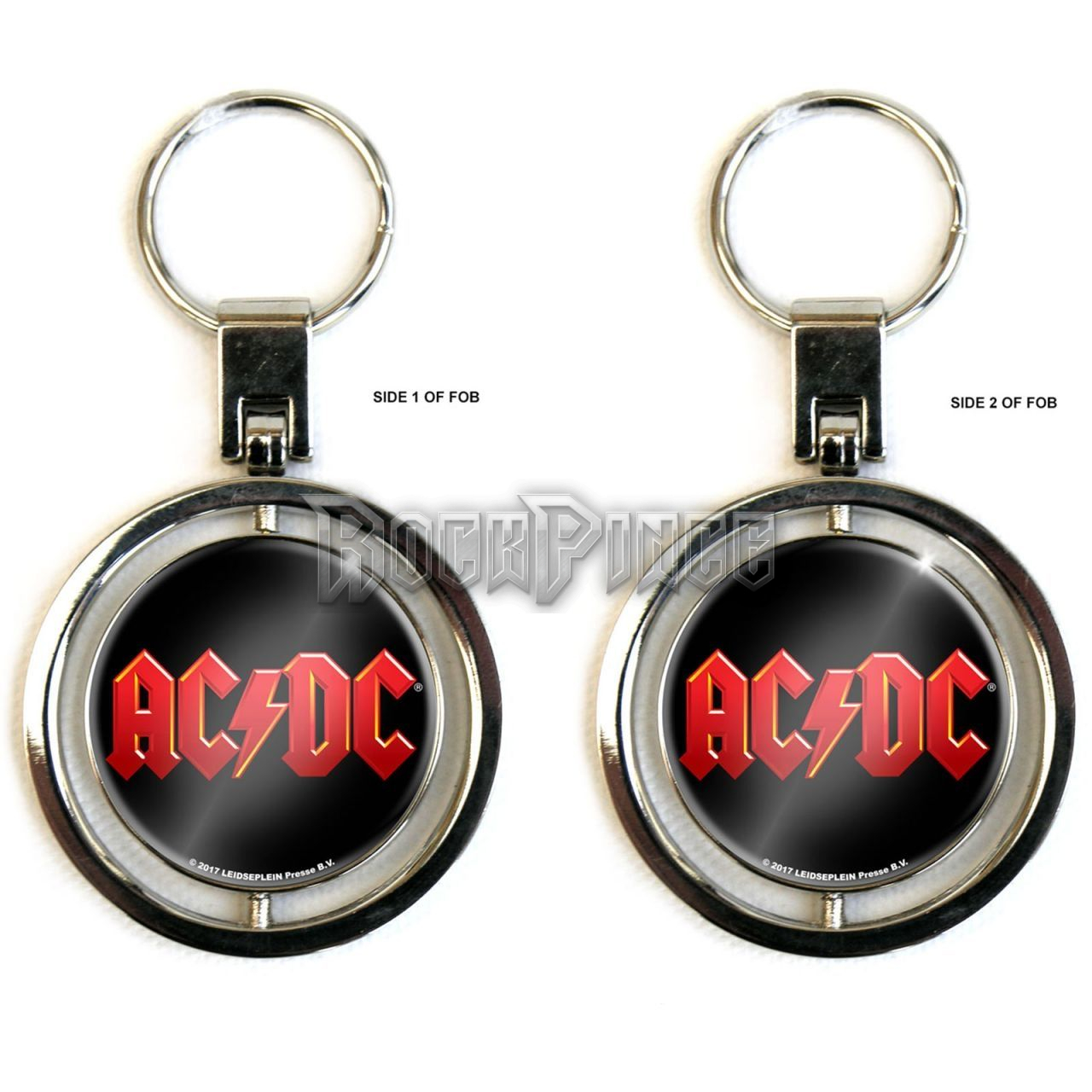 AC/DC - Logo - kulcstartó - ACDCSPINKEY01