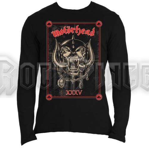 Motörhead - Propaganda Anniversary - unisex hosszú ujjú póló - MHEADLST01MB