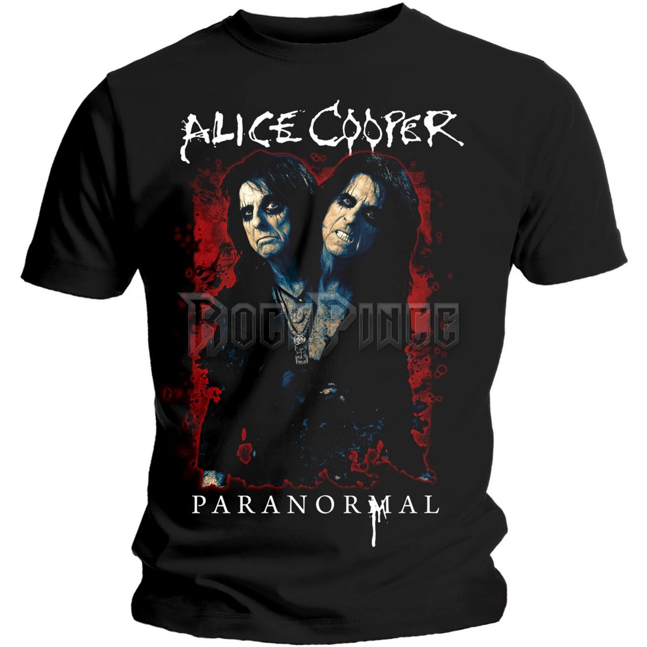 Alice Cooper - Paranormal Splatter - unisex póló - ACTEE18MB