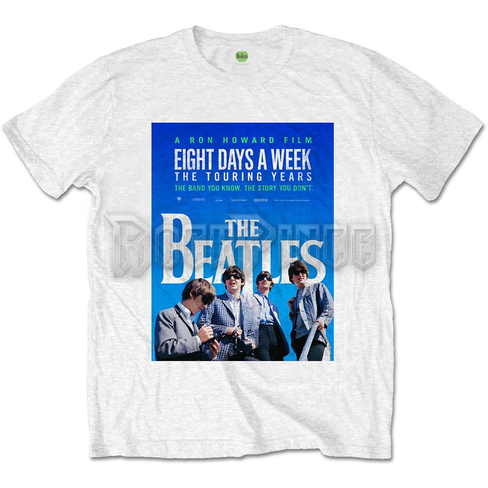 The Beatles - 8 Days a Week Movie Poster - unisex póló - BEATTEE320MW
