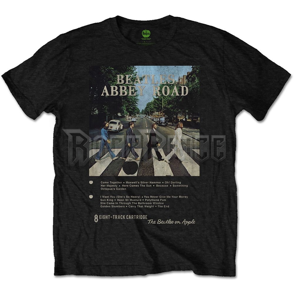 The Beatles - Abbey Road 8 Track - unisex póló - BEATTEE279MB