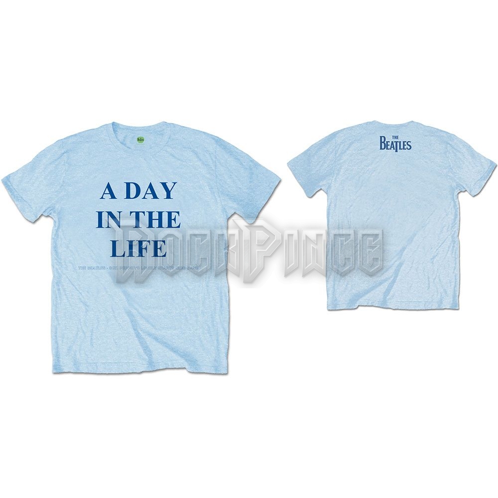 The Beatles - A Day in the Life - unisex póló - BEATTEE352MBL