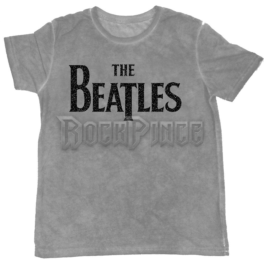 The Beatles - Drop T Logo - unisex póló - BEATTEE256MG