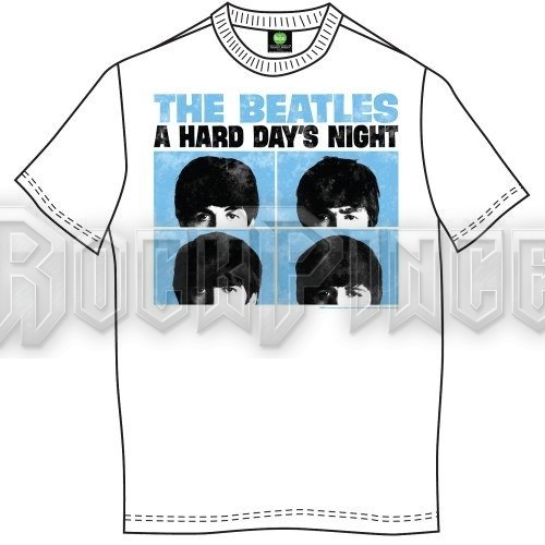 The Beatles - Hard Days Night Pastel - unisex póló - BEATTEE24MW