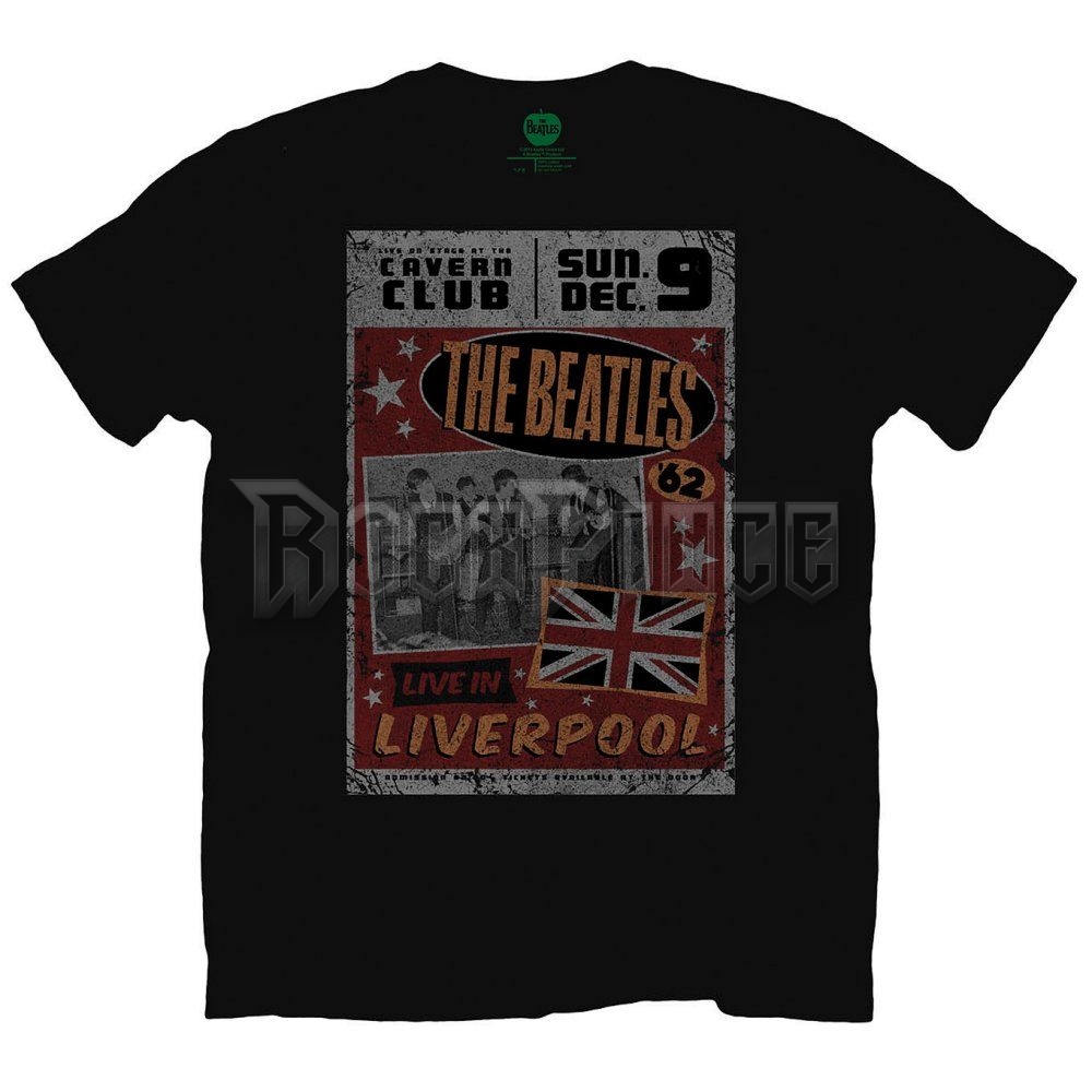 The Beatles - Live in Liverpool - unisex póló - BEATTEE105MB
