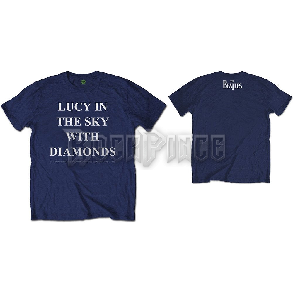 The Beatles - Lucy in the sky with diamonds - unisex póló - BEATTEE344MN
