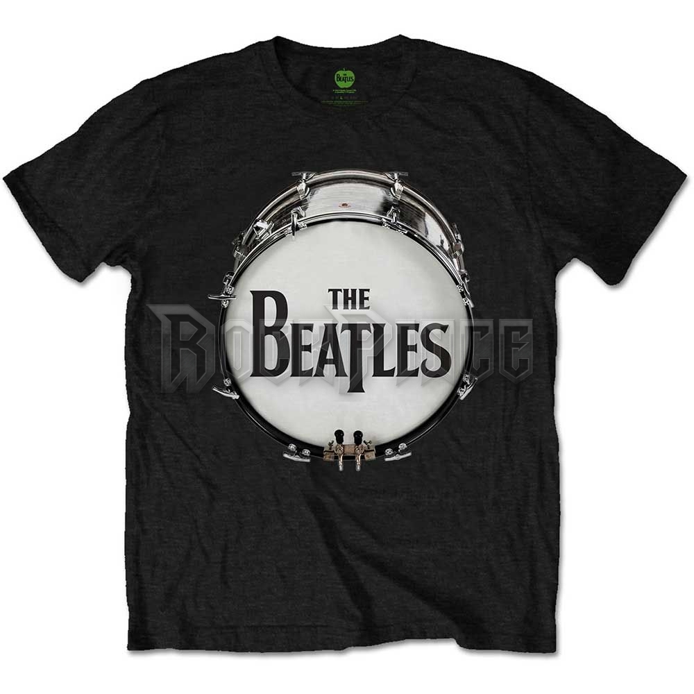 The Beatles - Original Drum Skin - unisex póló - BEATTEE268MB
