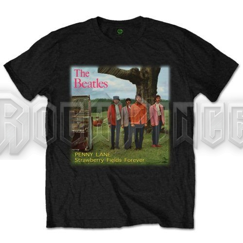 The Beatles - Strawberry Fields Forever - unisex póló - BEATTEE229MB
