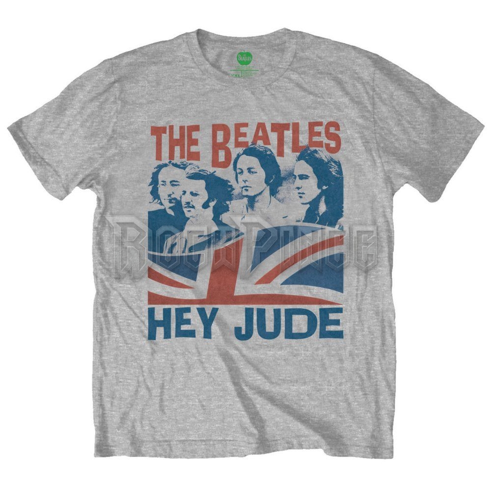 The Beatles - Windswept/Hey Jude - unisex póló - BEATTEE71MG