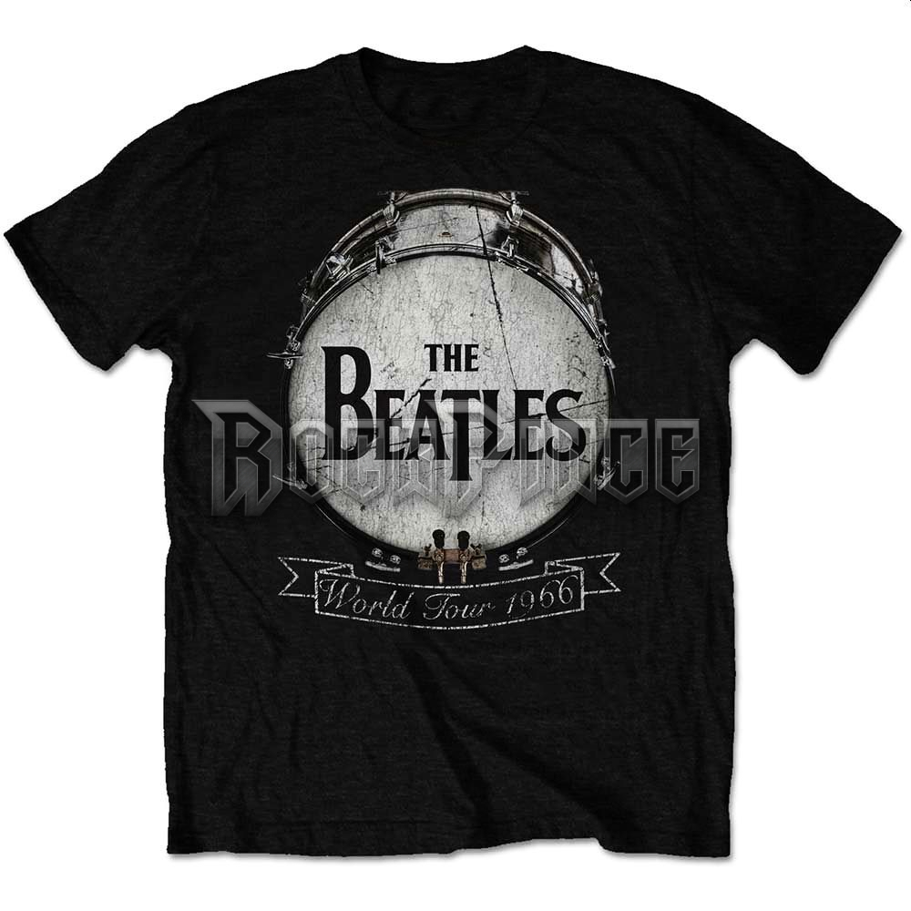 The Beatles - World Tour 1966 - unisex póló - BEATTEE267MB