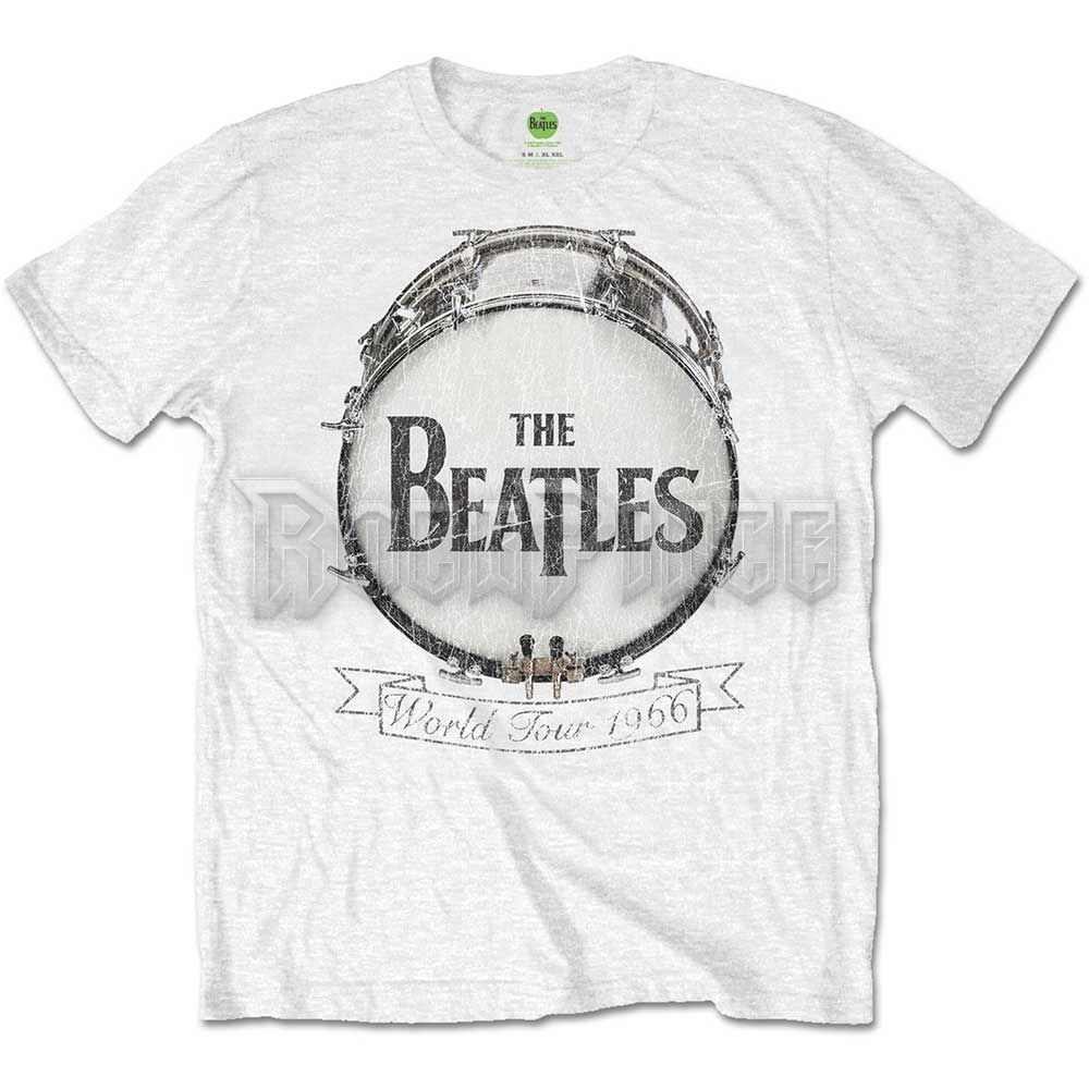 The Beatles - World Tour 1966 - unisex póló - BEATTEE267MW