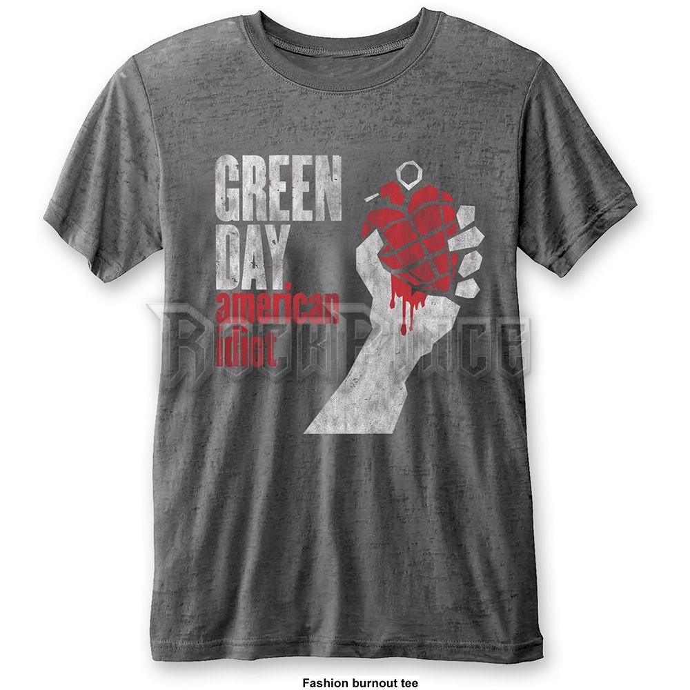 Green Day - American Idiot Vintage - unisex póló - GDBO01MC