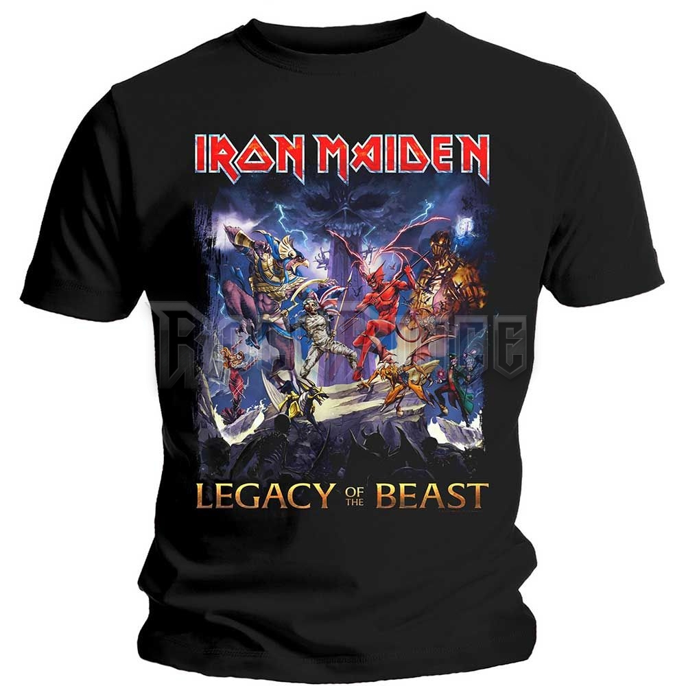 Iron Maiden - Legacy of the Beast - unisex póló - IMTEE55MB