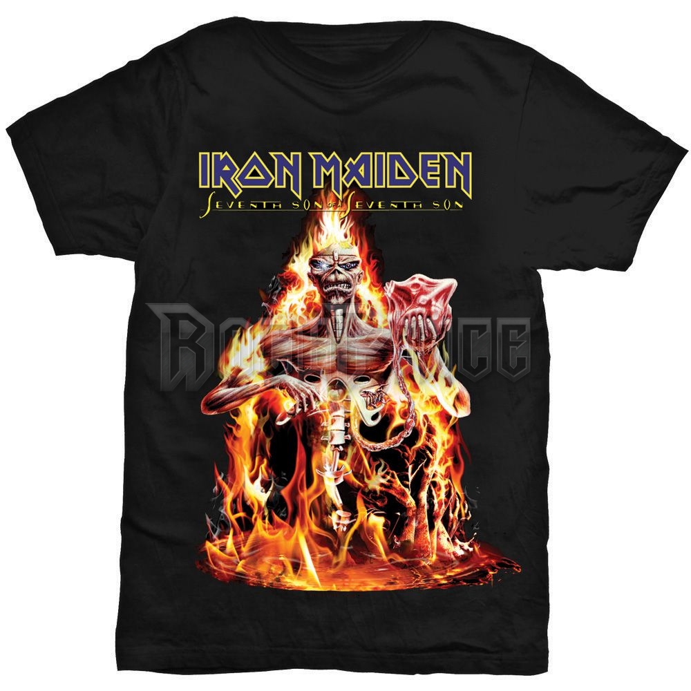 Iron Maiden - Seventh Son - unisex póló - IMTEEX01MB