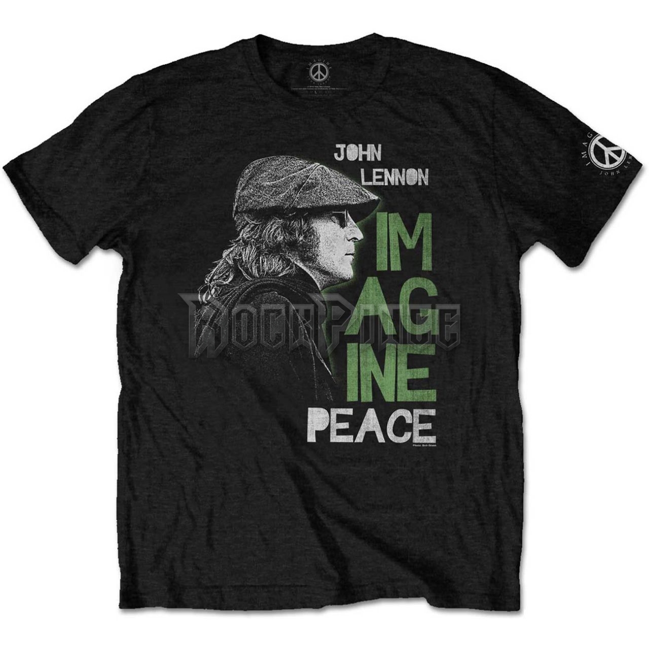 John Lennon - Imagine Peace - unisex póló - JLTS07MB