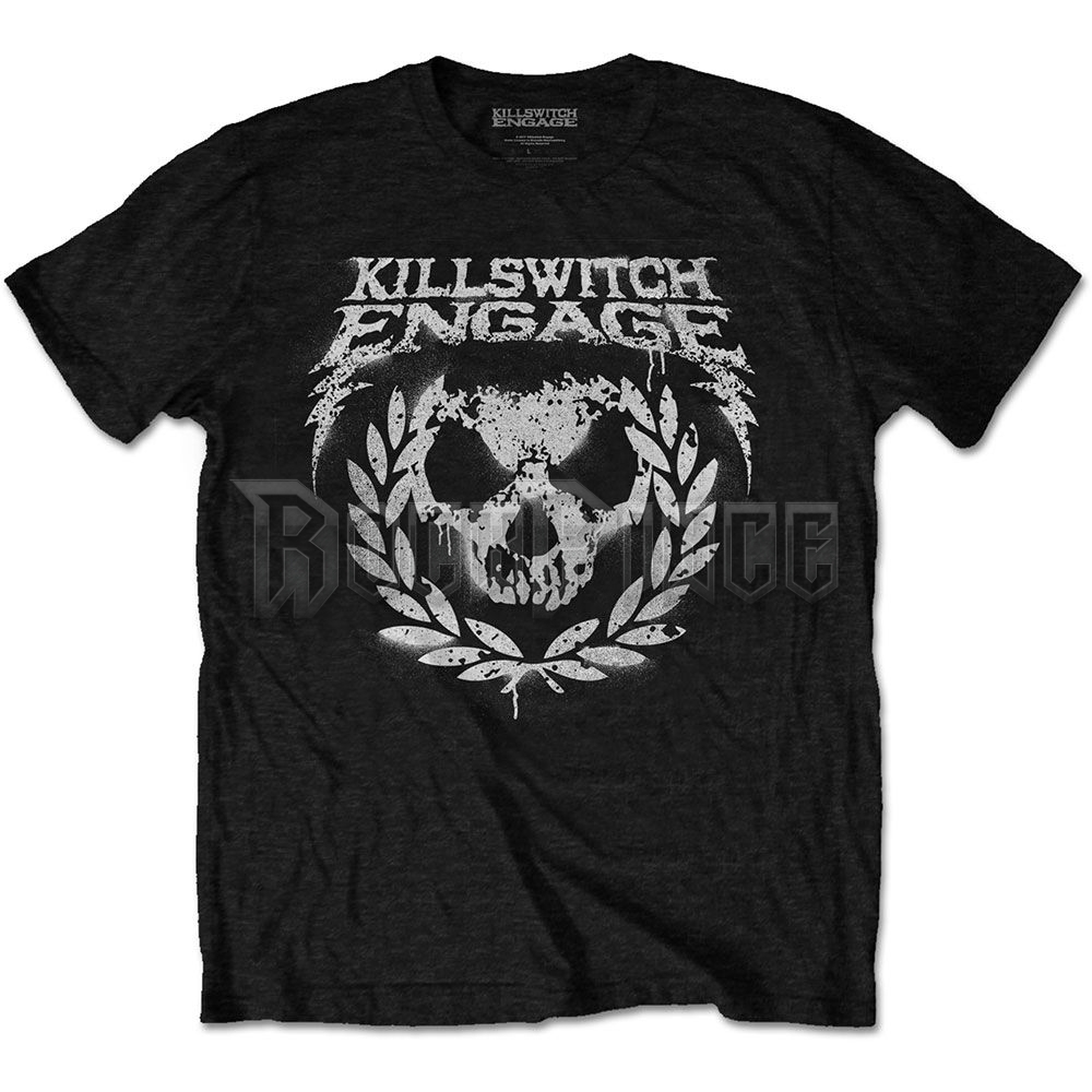 Killswitch Engage - Skull Spraypaint - unisex póló - KSETS09MB
