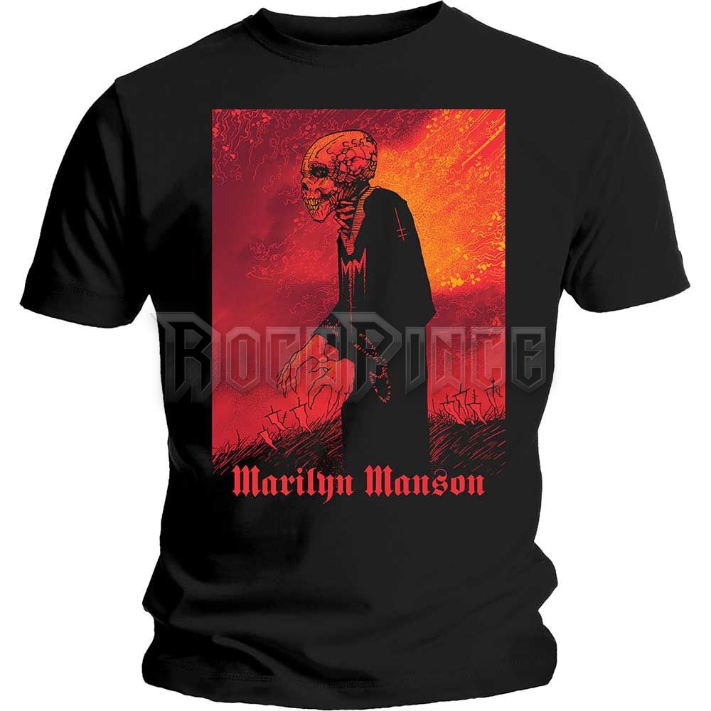 Marilyn Manson - Mad Monk - unisex póló - MMTS16MB