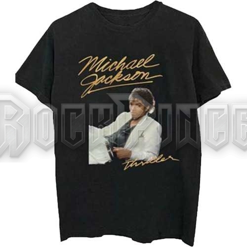 Michael Jackson - Thriller White Suit - unisex póló - MJTS06MB