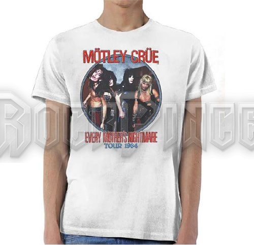 Mötley Crüe - Every Mothers Nightmare - unisex póló - MOTTEE25MW