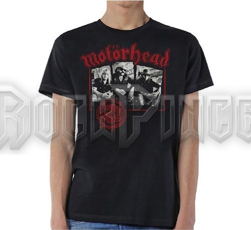 Motörhead - Stamped - unisex póló - MHEADTEE40MB