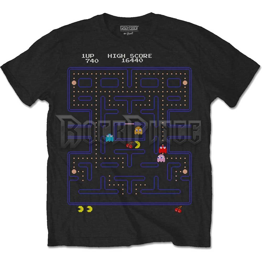 Pac-Man - Game Screen - unisex póló - PACTS02MB