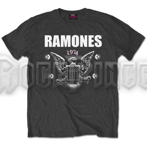 Ramones - 1974 Eagle - unisex póló - RATS04MC
