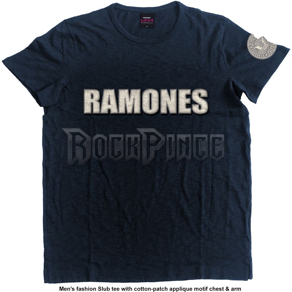 Ramones - Logo & Presidential Seal - unisex póló - RAAPSLUB01MN