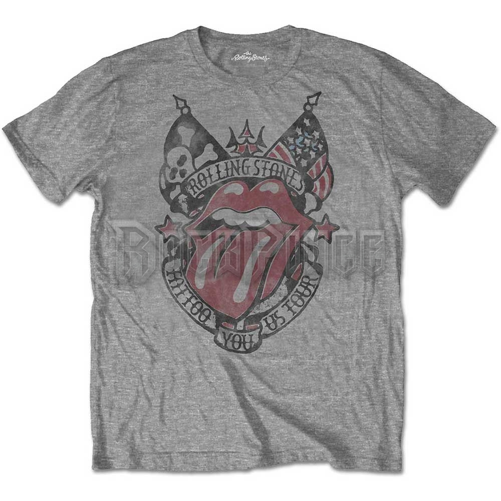 The Rolling Stones - Tattoo You US Tour - unisex póló - RSTS92MG