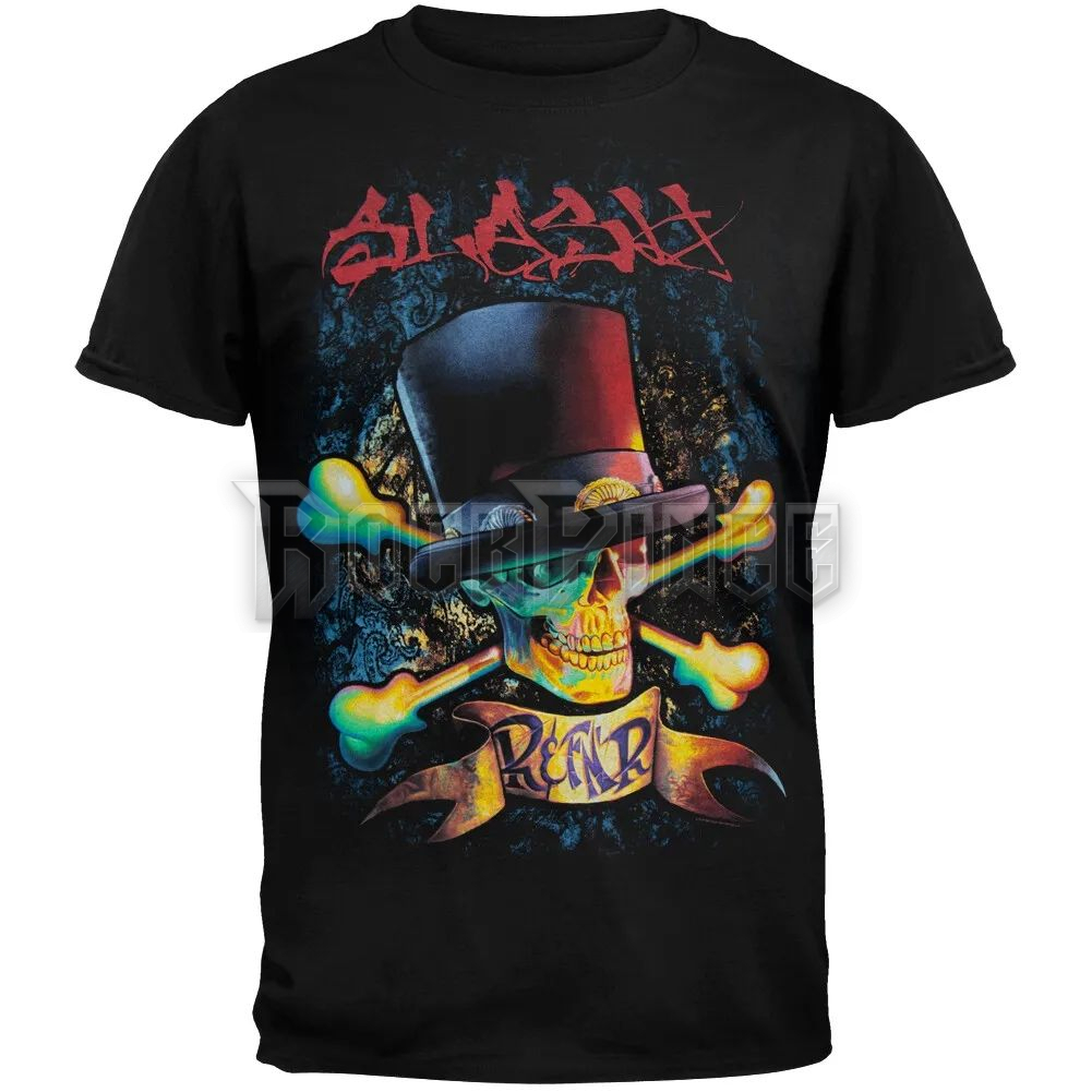 Slash - Rock & Fuckin' Roll - unisex póló - SLTEE05MB