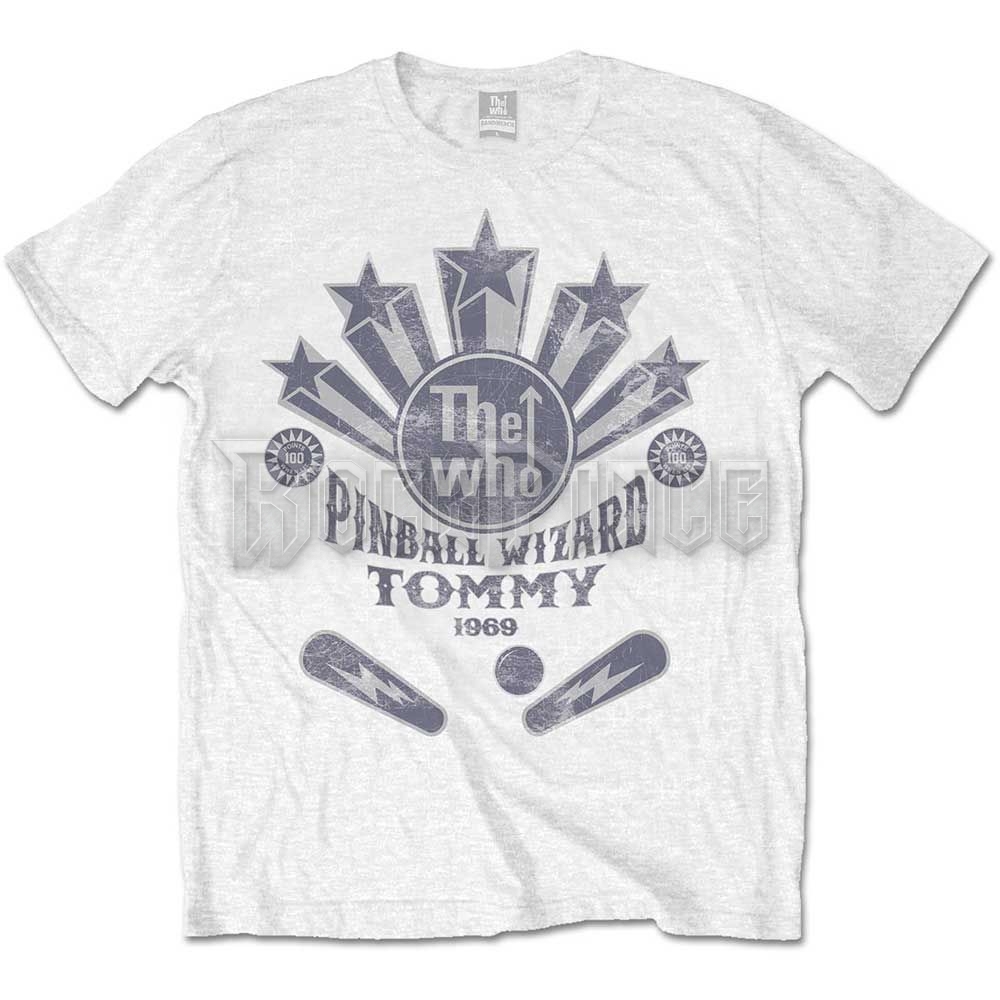 The Who - Pinball Wizard Flippers - unisex póló - WHOTEEP14MW