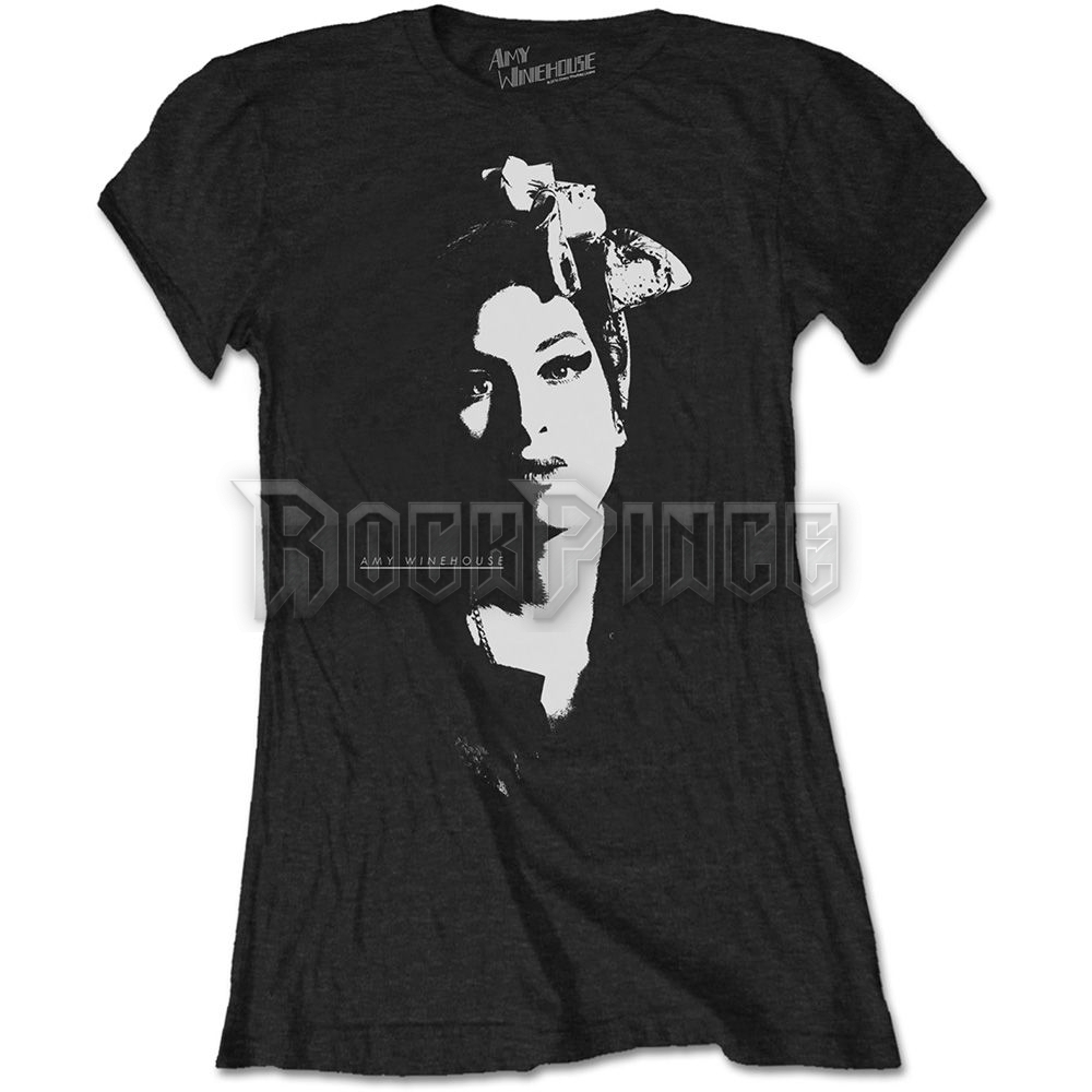 Amy Winehouse - Scarf Portrait - női póló - AMYTS01LB