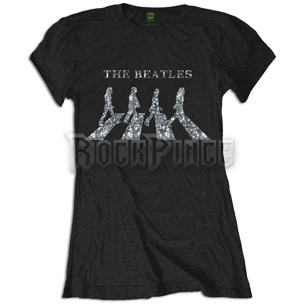 The Beatles - Abbey Road Crossing (DIAMANTE) - női póló - BEATTEE301LB