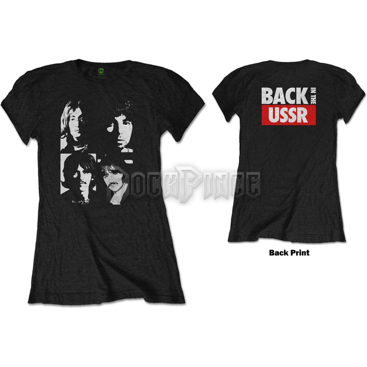 The Beatles - Back in the USSR - női póló - BEATTEE381LB