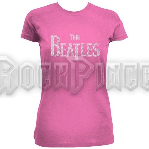 The Beatles - Drop T Logo (DIAMANTE) - női póló - BEATTEE124LP