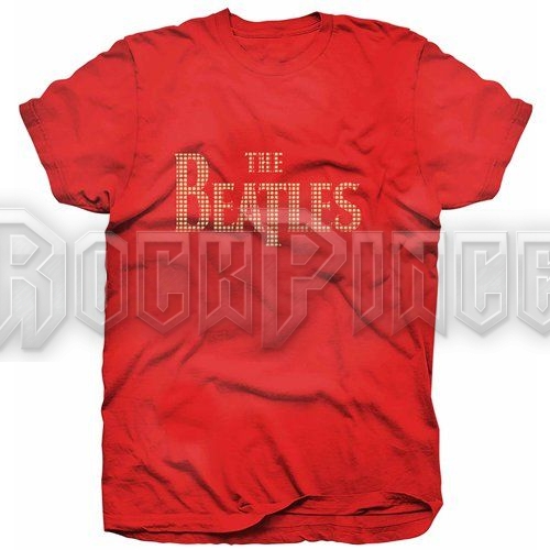 The Beatles - Drop T Logo (DIAMANTE) - női póló - BEATTEE257LR