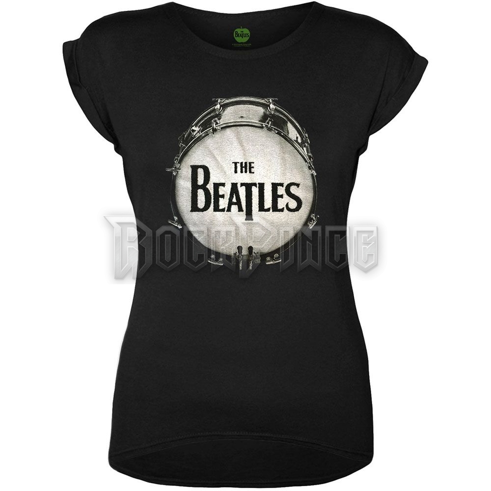 The Beatles - Drum - női póló - BTBLKTS01LB