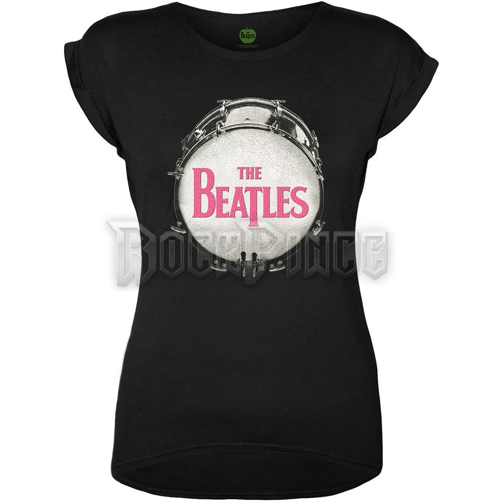 The Beatles - Drum - női póló - BTBLKTS01LBP