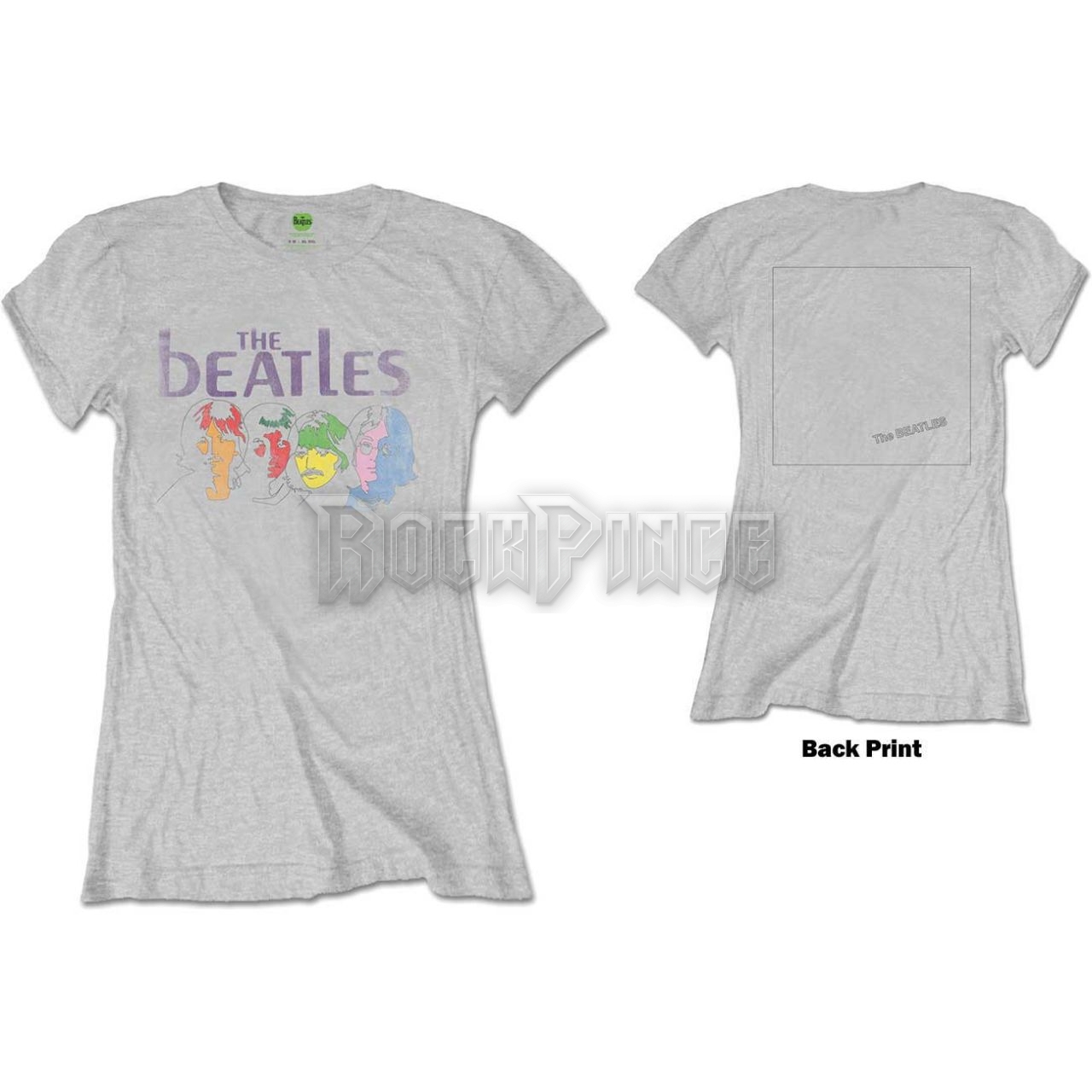 The Beatles - White Album Back - női póló - BEATTEE387LG