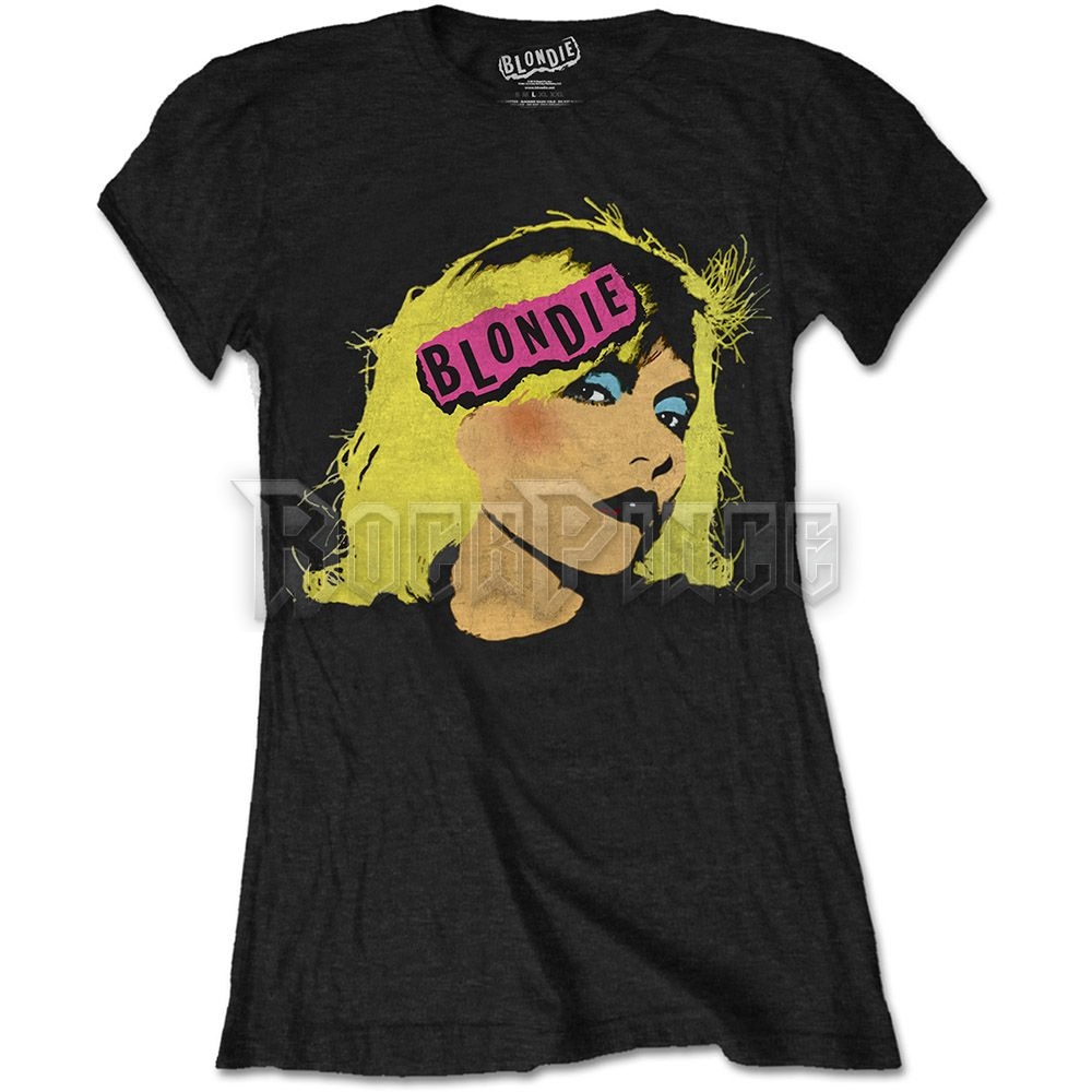 Blondie - Punk Logo - női póló - BLDTS01LB / BLDTSP01LB