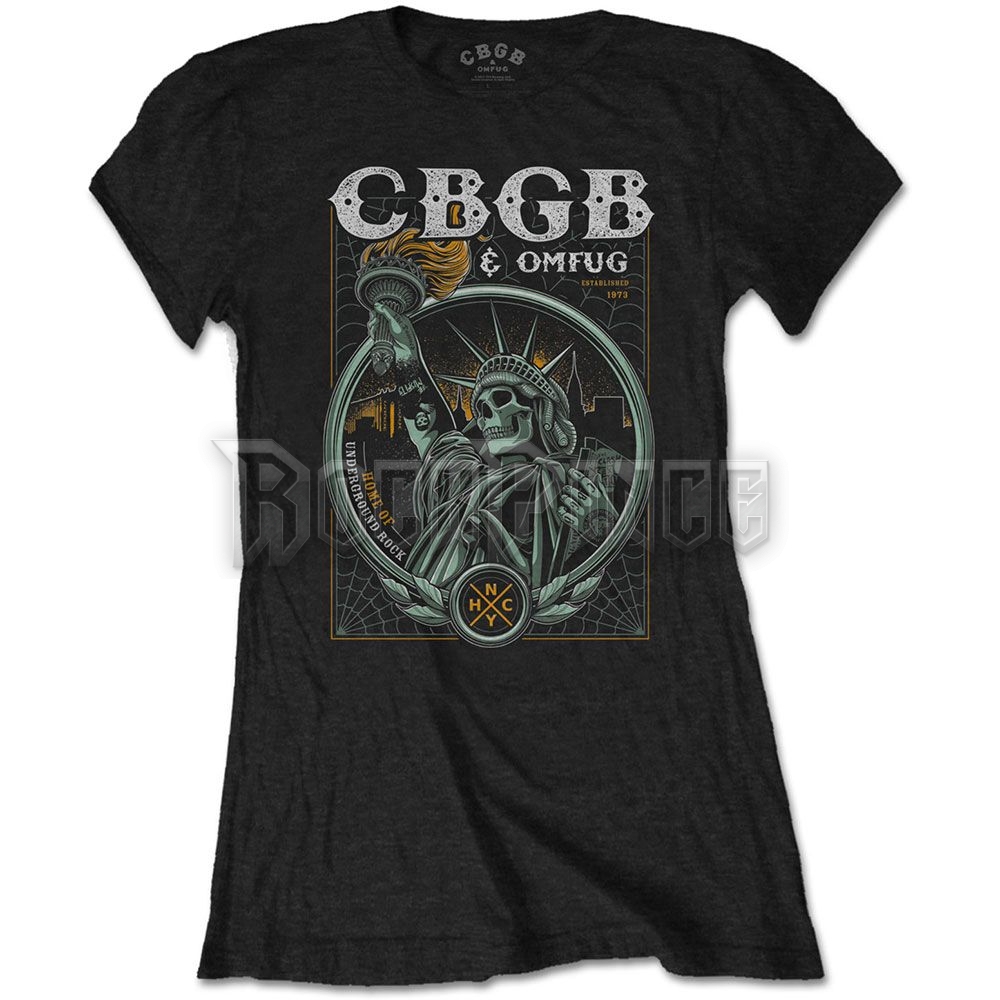 CBGB - Liberty - női póló - CBGBTS03LB