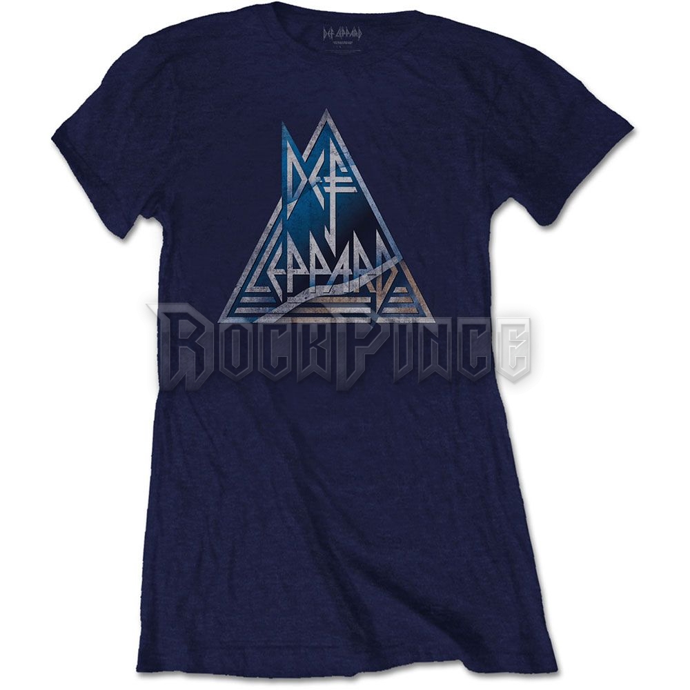 Def Leppard - Triangle Logo - női póló - DEFLTS05LN