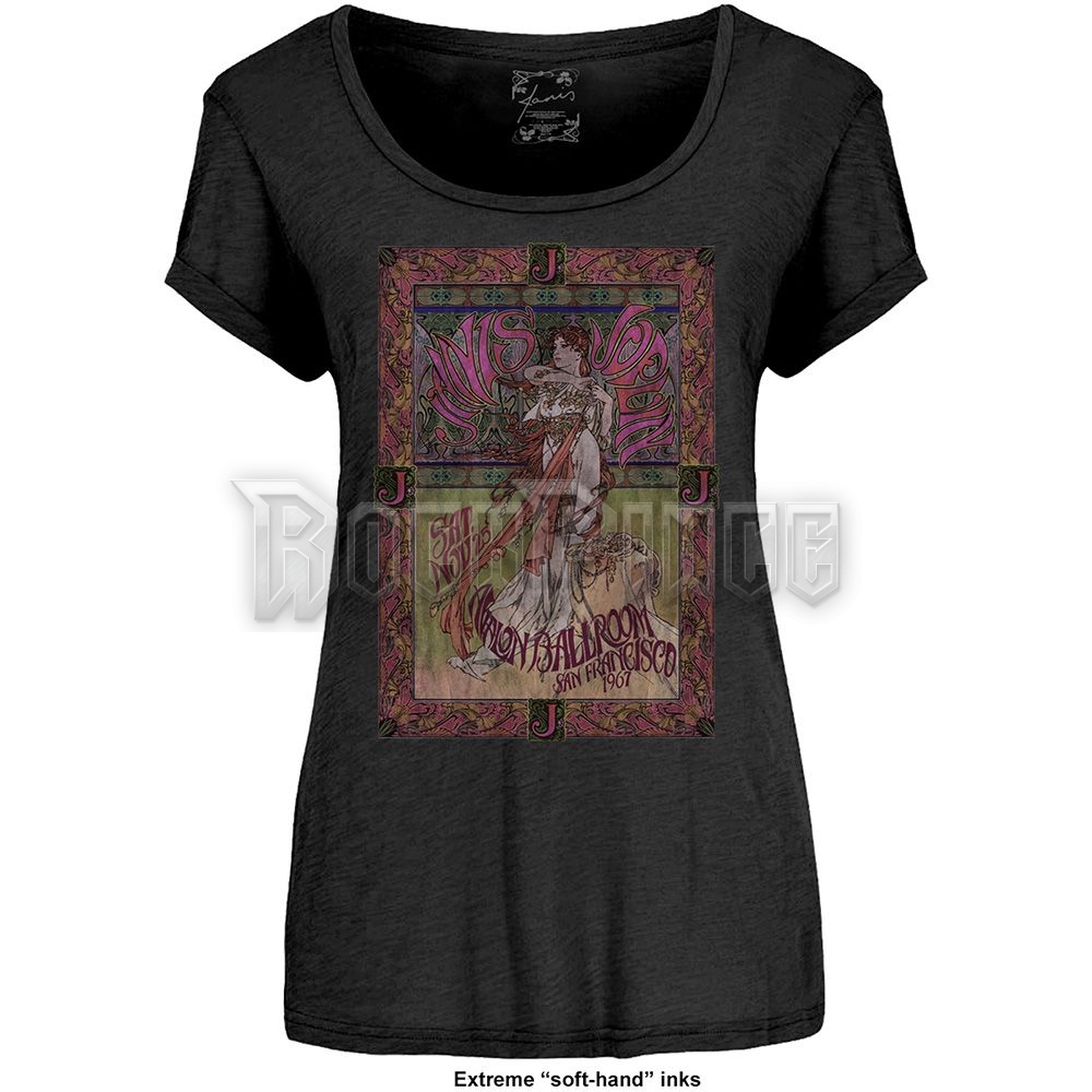 Janis Joplin - Avalon Ballroom '67 - női póló - JOPTS01LB