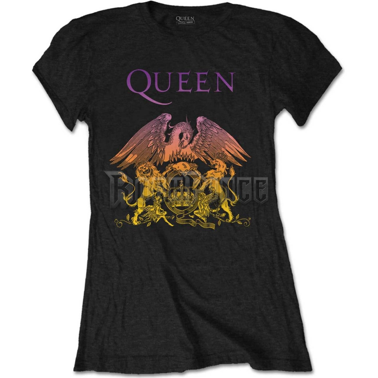 Queen - Gradient Crest - női póló - QUTS40LB