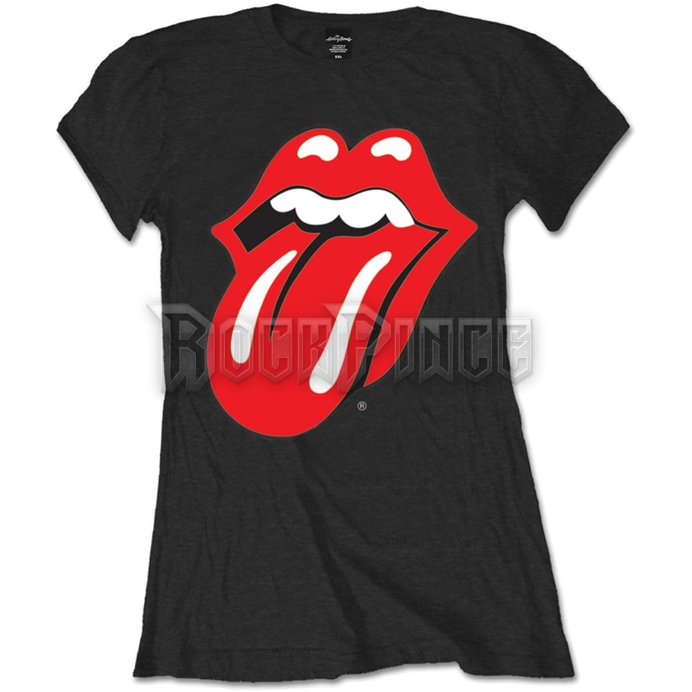 The Rolling Stones - Classic Tongue - női póló - RSTEE03LB / RSTEEP03LB