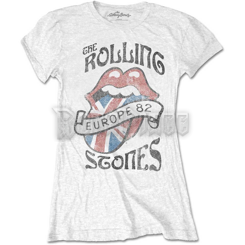 The Rolling Stones - Europe 82 - női póló - RSTS61LW