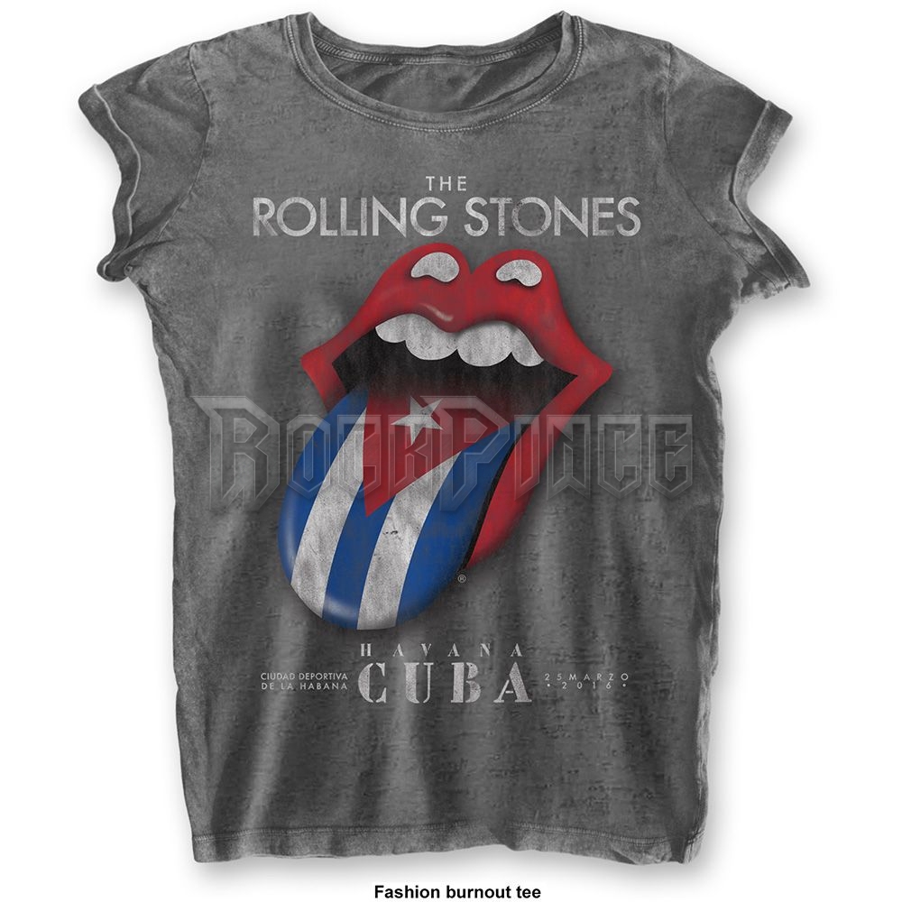 The Rolling Stones - Havana Cuba - női póló - RSBO01LC