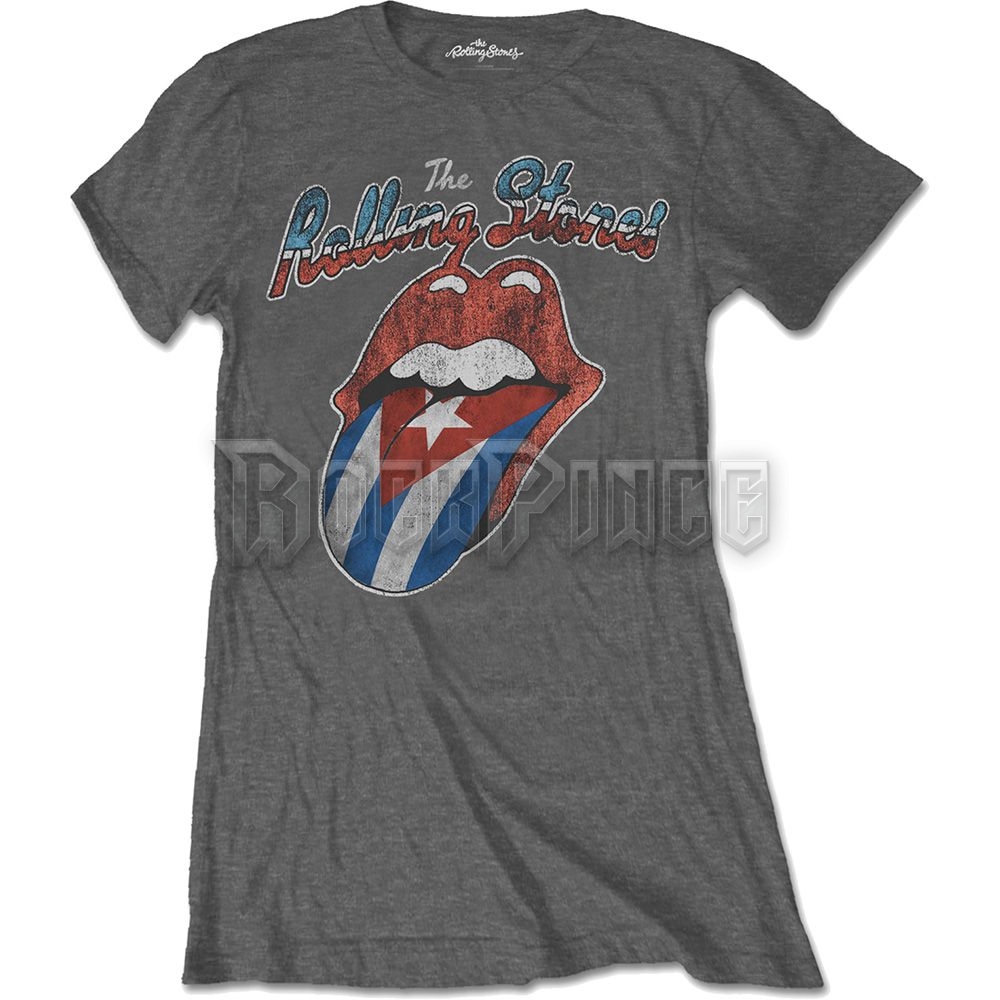The Rolling Stones - Rocks Off Cuba - női póló - RSTS72LC