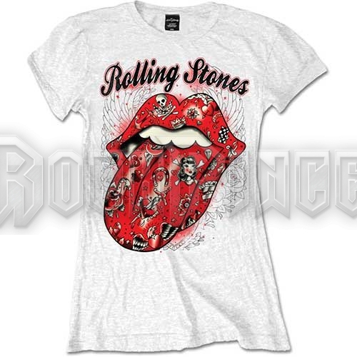 The Rolling Stones - Tattoo Flash - női póló - RSTEE14LW