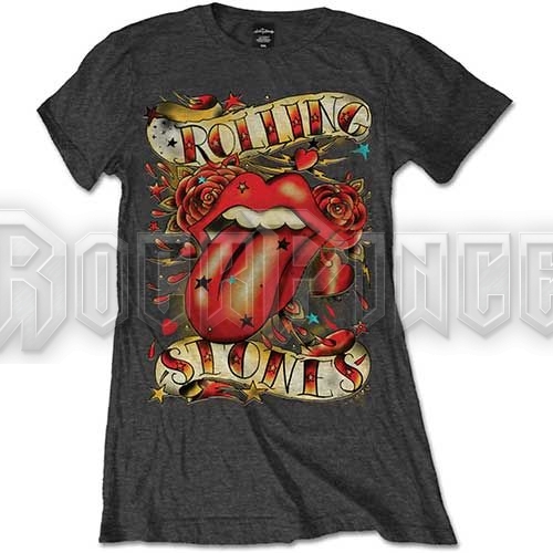 The Rolling Stones - Tongue & Stars - női póló - RSTEE15LC