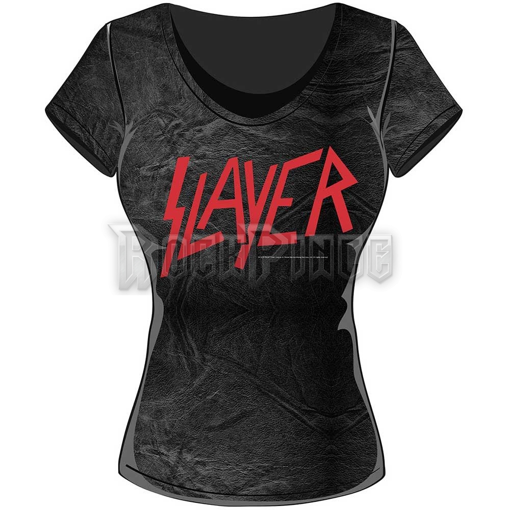 Slayer - Classic Logo - női póló - SLAYTEE22LAW